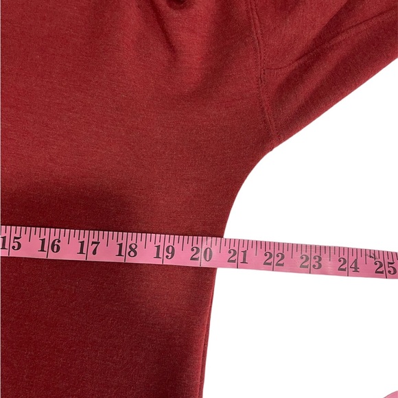 Soft surroundings Extra Soft Pullover Hooded 3/4 SL Sweater With Pockets Size PS - Picture 10 of 10